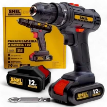 Atornillador Taladro De Impacto Profesional 21V Modelo Tb-21Px 2 Baterías Con Maletín Tb21Px The Black Tools