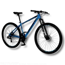29-Inch Wheel Aluminum 24-Speed Disc Brake Front Suspension Mountain Bike Kr1 - Blue+Black