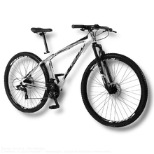 29-Inch Wheel Aluminum 24-Speed Disc Brake Front Suspension Mountain Bike Kr1 - White+Black