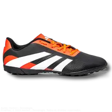 Adidas Predator Artilheira 24 Unisex Soccer Cleats - Black+Orange Size 42