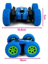 Carrito De Control Remoto 4X4 Con Giro De 360º Y Pirueta. Color Azul. Rápido Y Conectable. Juguete De Carrera