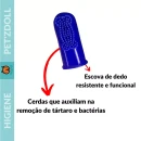 Gel Creme Dental Pet + Spray Bucal + Escova Dente Cachorro Sabor Menta