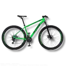 29-Inch Wheel Aluminum Frame 24-Speed Front Suspension Disc Brake Mountain Bike X32 - Green+Black
