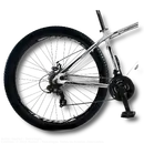 29-Inch Wheel Aluminum 24-Speed Disc Brake Front Suspension Mountain Bike Kr1 - White+Black