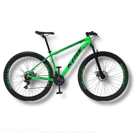 29-Inch Wheel Aluminum Frame 24-Speed Front Suspension Disc Brake Mountain Bike X32 - Green+Black