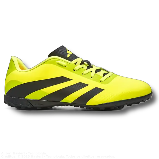 Adidas Predator Artilheira 24 Unisex Soccer Cleats - Yellow+Black Size 42